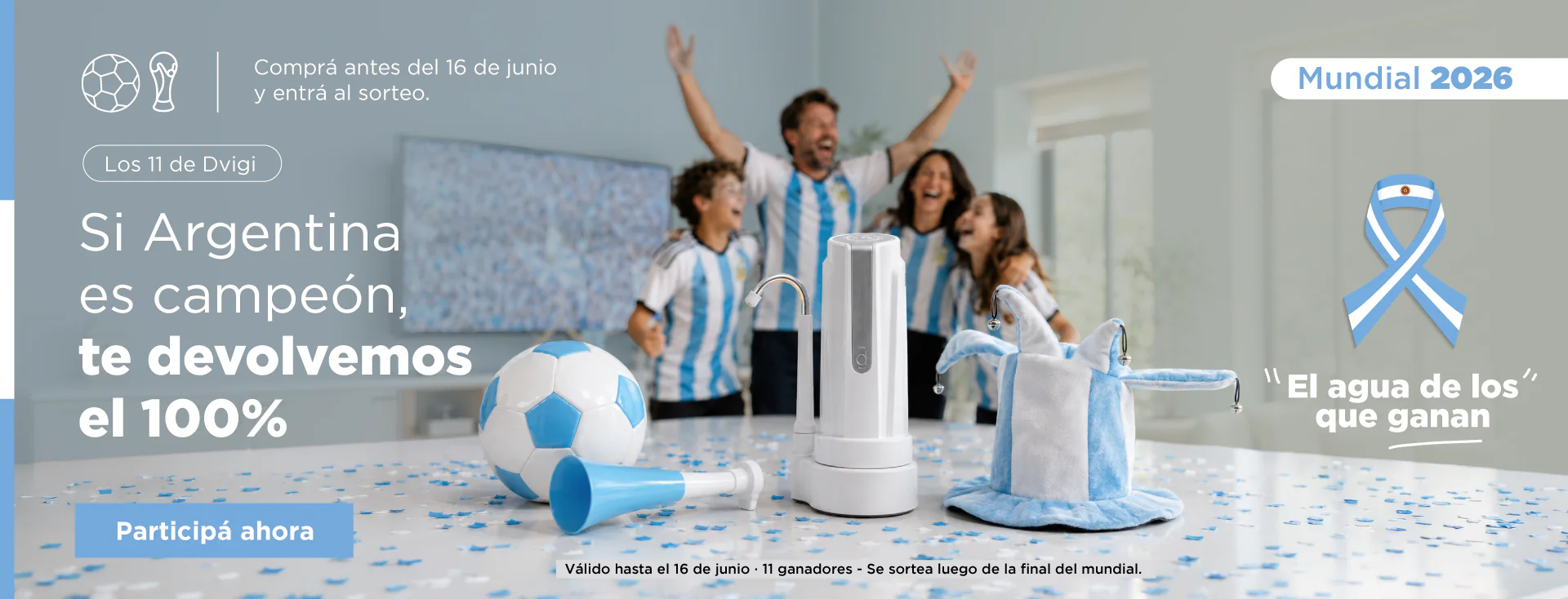 Agua pura y vida sostenible